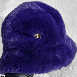 Moose Knuckles Plush Purple Bucket Hat